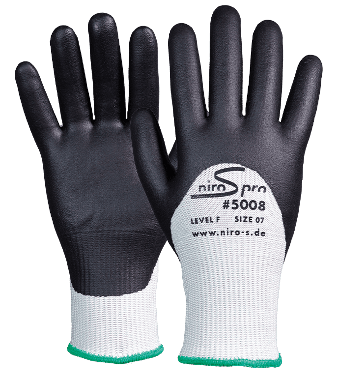 NIRO-S pro #5008, Schnittschutz (Klasse F) Schutzhandschuh